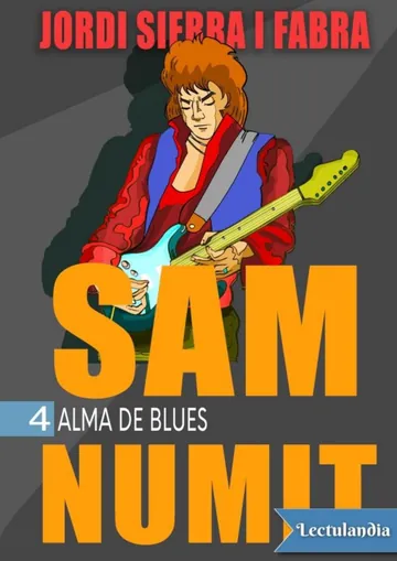 Alma de blues de Jordi Sierra i Fabra, portada del libro