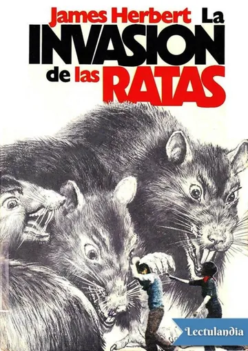 La invasión de las ratas de James Herbert, portada del libro