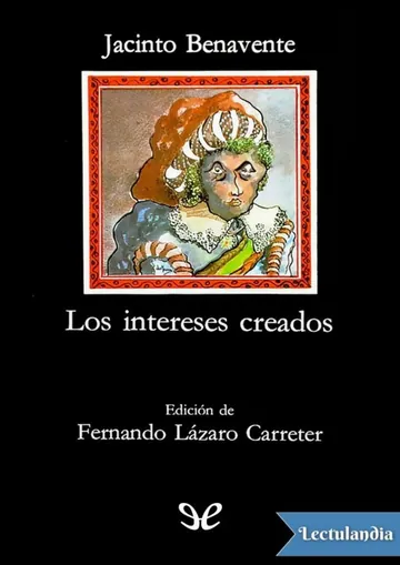 Los intereses creados de Jacinto Benavente, portada del libro