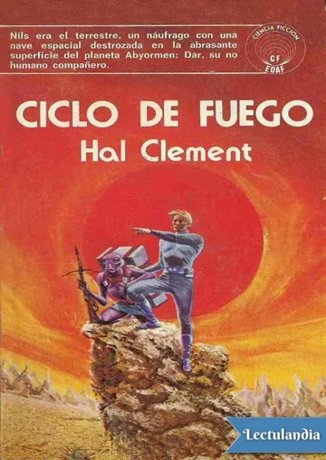 Ciclo de fuego de Hal Clement, portada del libro