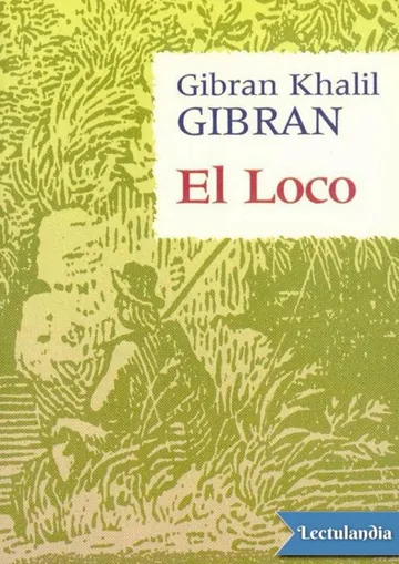 El loco de Gibran Khalil Gibran, portada del libro