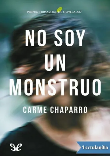 No soy un monstruo de Carme Chaparro, portada del libro