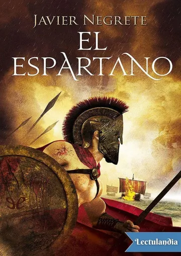 El espartano de Javier Negrete, portada del libro