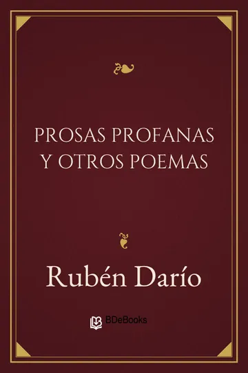 Prosas profanas y otros poemas de Rubén Darío, portada del libro