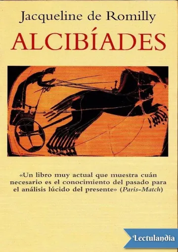 Alcibíades de Jacqueline De Romilly, portada del libro