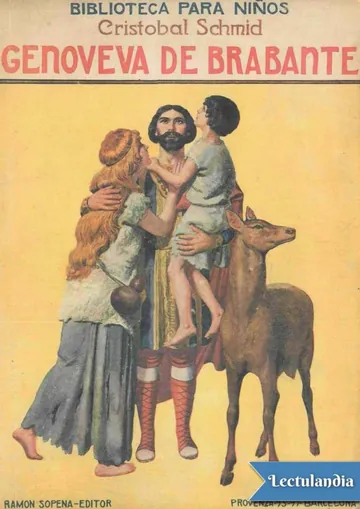 Genoveva de Brabante de Cristoph von Schmid, portada del libro