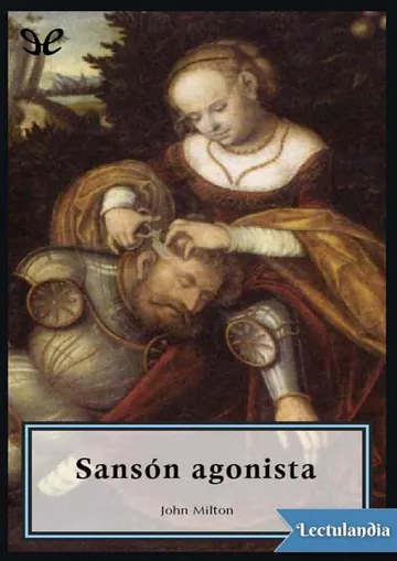Sansón agonista de John Milton, portada del libro
