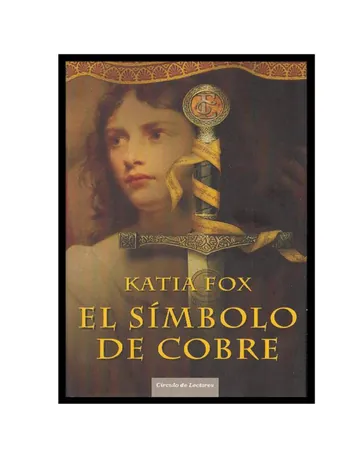 El símbolo del cobre de Katia Fox, portada del libro