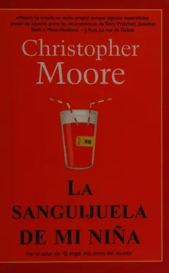 La sanguijuela de mi niña de Christopher Moore, portada del libro