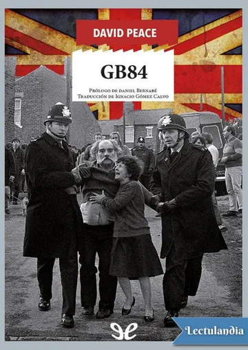 GB84 de David Peace, portada del libro