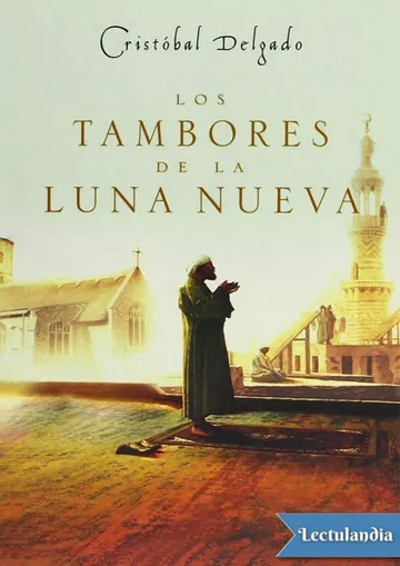 Los tambores de la luna nueva de Cristobal Delgado, portada del libro