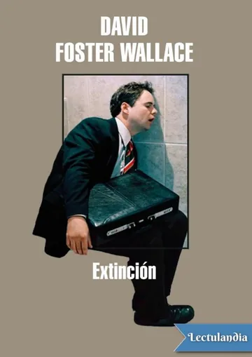 Extinción de David Foster Wallace, portada del libro