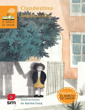 Clandestino de Andrés Acosta, portada del libro