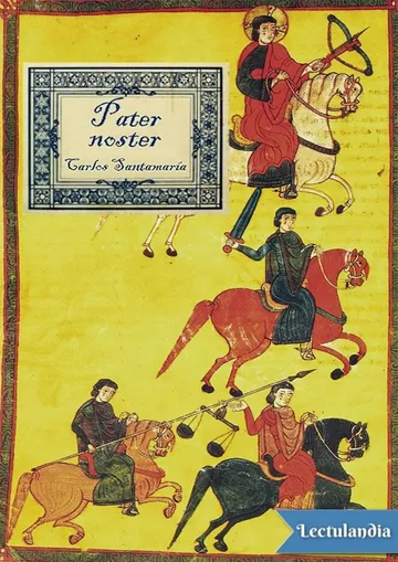 Pater noster de Carlos Santamaría, portada del libro