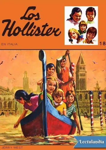 Los Hollister en Italia de Jerry West, portada del libro