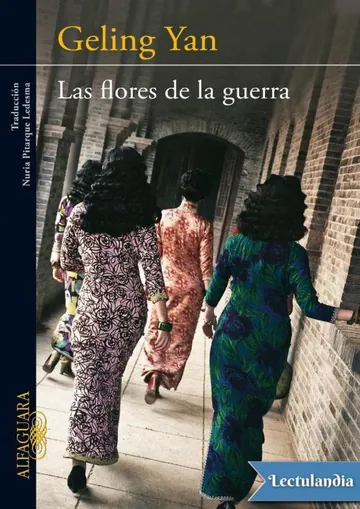 Las flores de la guerra de Geling Yan, portada del libro