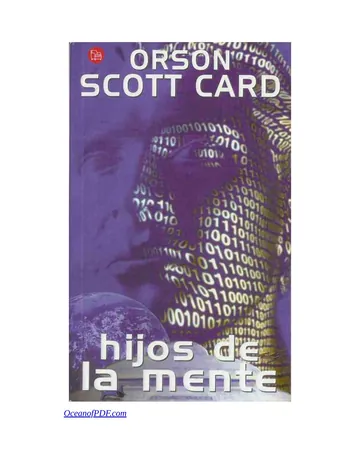 Hijos de la mente de Orson Scott Card, portada del libro