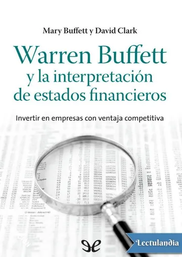 Warren Buffett y la interpretación de estados financieros de Mary Buffett, portada del libro