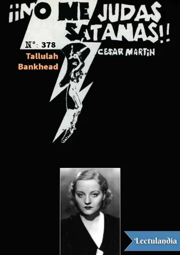 Tallulah Bankhead de César Martín, portada del libro