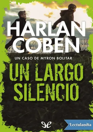 Un largo silencio de Harlan Coben, portada del libro
