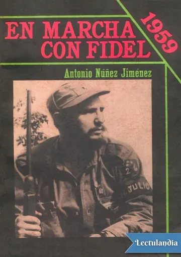En marcha con Fidel: 1959 de Antonio Núñez Jiménez, portada del libro