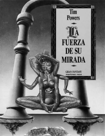 La fuerza de su mirada de Tim Powers, portada del libro