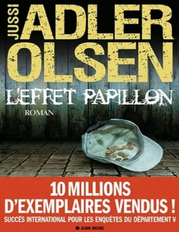 L’effet papillon de Jussi Adler-Olsen, couverture du livre