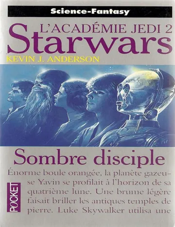 Sombre disciple de Kevin J. Anderson, couverture du livre