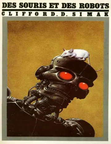 Des souris et des robots de Clifford Simak, couverture du livre