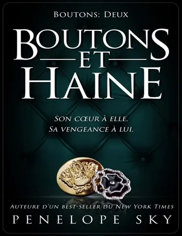 Boutons et haine de Penelope Sky, couverture du livre