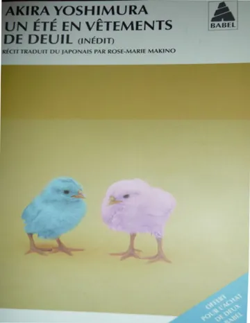 Un été en vêtements de deuil de Yoshimura Akira, couverture du livre