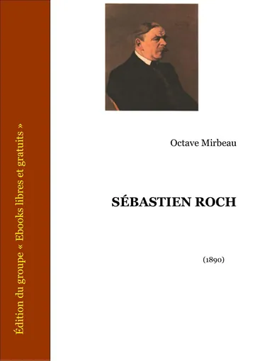 Sébastien Roch d’Octave Mirbeau, couverture du livre
