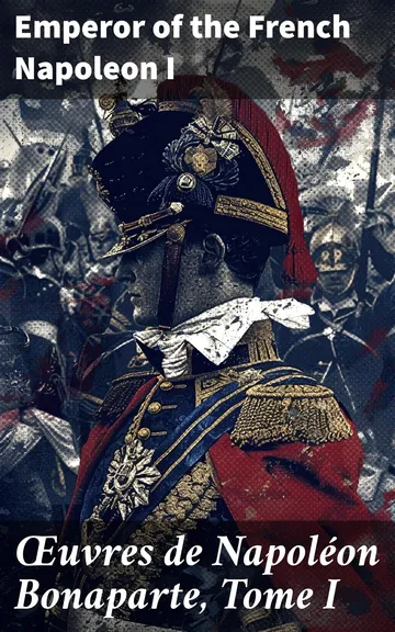 Œuvres de Napoléon Bonaparte, Tome I. d’Emperor of the French Napoleon I, couverture du livre