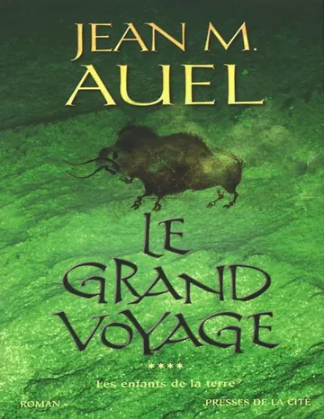Le grand voyage de Jean M Auel, couverture du livre