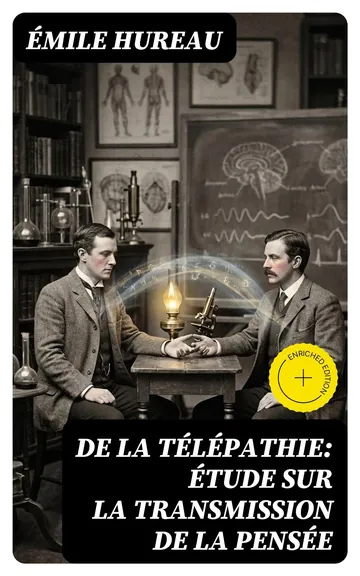 De la télépathie: Étude sur la transmission de la pensée d’Émile Hureau, couverture du livre