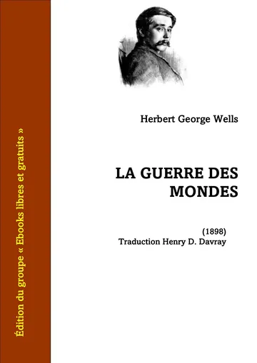 La Guerre des mondes d’Herbert George Wells, couverture du livre
