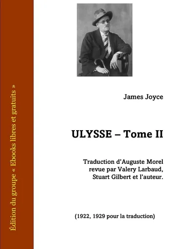 Ulyse - Tome II de James Joyce, couverture du livre