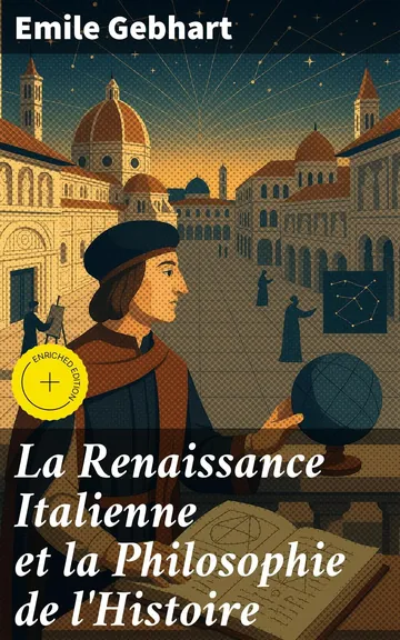 La Renaissance Italienne et la Philosophie de l'Histoire d’Emile Gebhart, couverture du livre