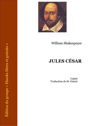 Jules César de William Shakespeare, couverture du livre