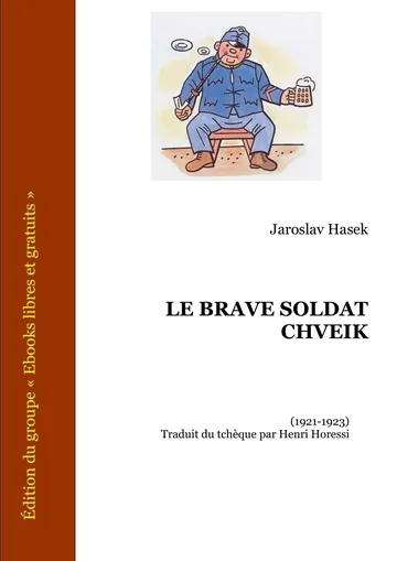 Le Brave Soldat Chveik de Jaroslav Hasek, couverture du livre
