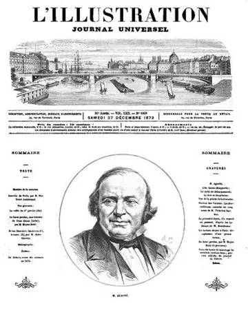 L'Illustration, No. 1609, 27 décembre 1873 de Various, couverture du livre