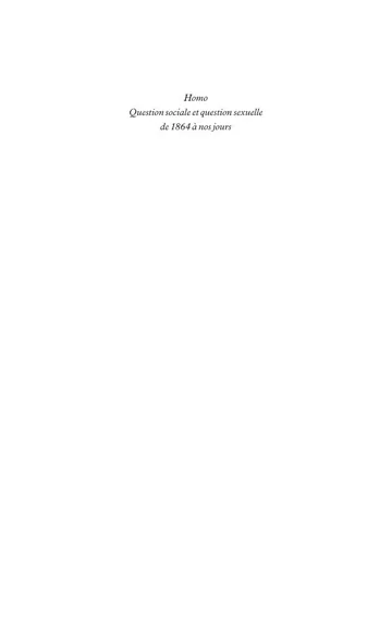 Homo Question so de Gilles Dauve, couverture du livre