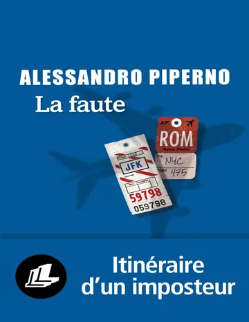 La faute d’Alessandro Piperno, couverture du livre