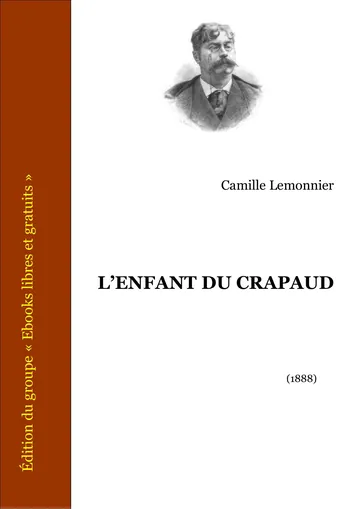 L’enfant Du Crapaud de Camille Lemonnier, couverture du livre