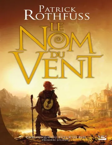 Le nom du vent de Patrick Rothfuss, couverture du livre