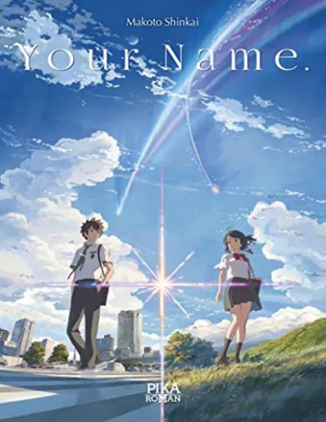 Your Name de Makoto Shinkai, couverture du livre