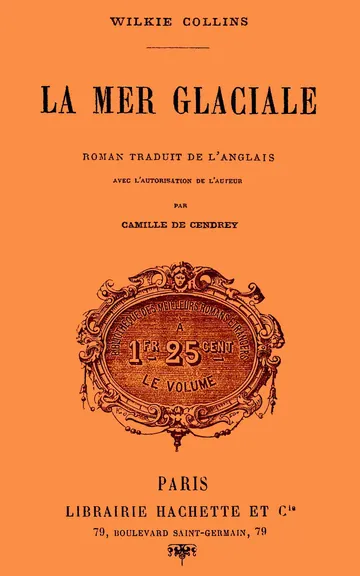 La mer glaciale de Wilkie Collins, couverture du livre