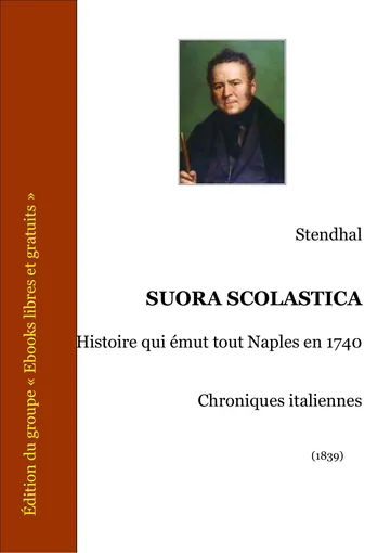 Suora Scolastica de Stendhal, couverture du livre