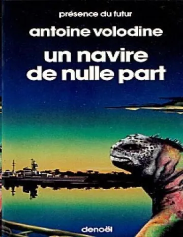 Un navire de nulle part de Volodine Antoine, couverture du livre
