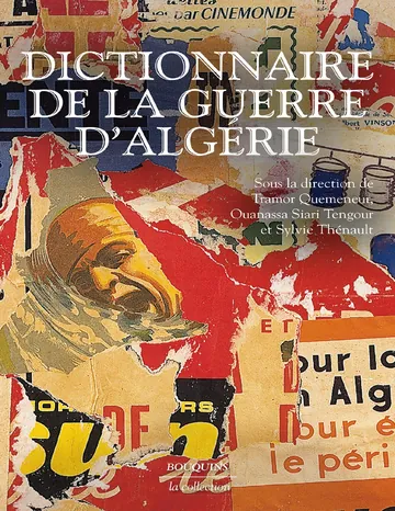 Dictionnaire de la guerre d'Algérie de Tramor Quemeneur, couverture du livre